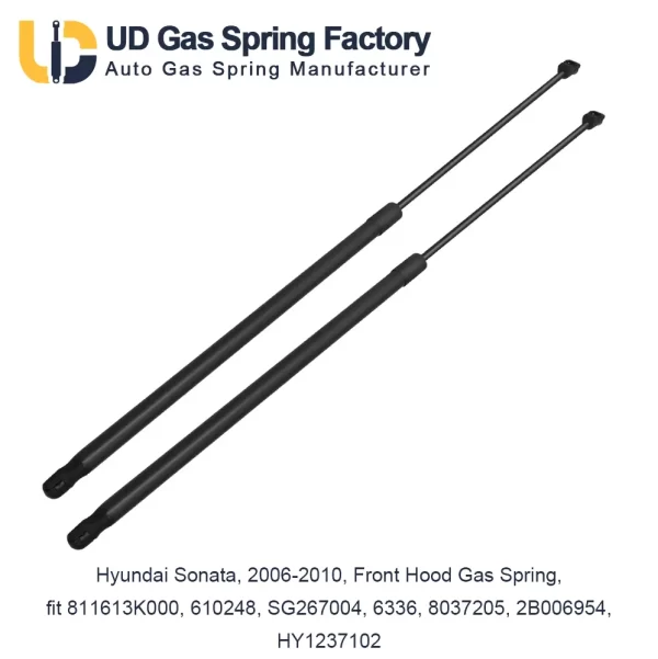 Hyundai Sonata, 2006-2010, Front Hood Gas Spring, fit 811613K000, 610248, SG267004, 6336, 8037205, 2B006954, HY1237102
