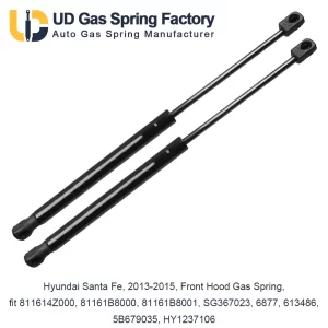 Hyundai Santa Fe, 2013-2015, Front Hood Gas Spring, fit 811614Z000, 81161B8000, 81161B8001, SG367023, 6877, 613486, 5B679035, HY1237106