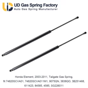 Honda Odyssey, 2011-2017, Tailgate Gas Spring, fit 74820TK8305, 74820TK8306, 74820TK8A01, 74820TK8A11, 74870TK8305, 74870TK8306, 74870TK8A01, 74870TK8A11, 3B187894, 610434, 610482, 87075, 7075, 7091, SG126010