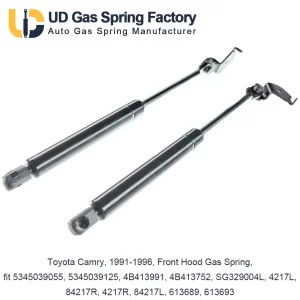 Toyota Camry, 1991-1996, Front Hood Gas Spring, fit 5345039055, 5345039125, 4B413991, 4B413752, SG329004L, 4217L, 84217R, 4217R, 84217L, 613689, 613693